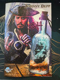 FAME: Johnny Depp Jack Sparrow Greg Horn Signed (2026) MegaCon (NM)