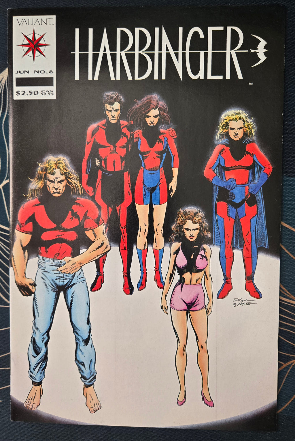 Harbinger #6 (1992) with coupon VF-