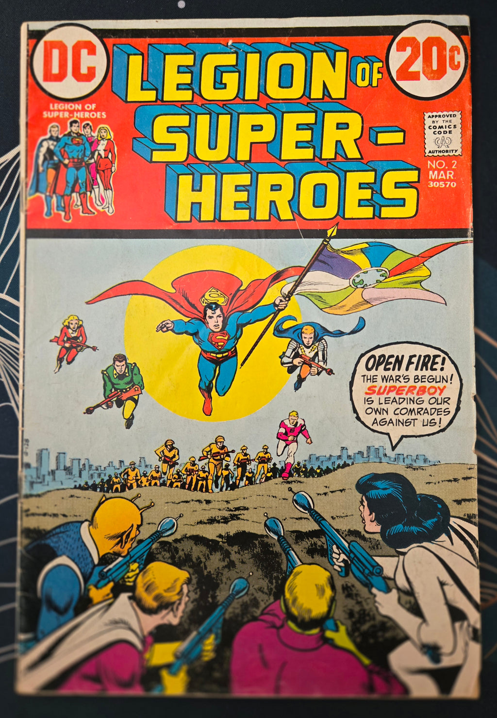 Legion Of Super-Heroes #2 (1973) VG+
