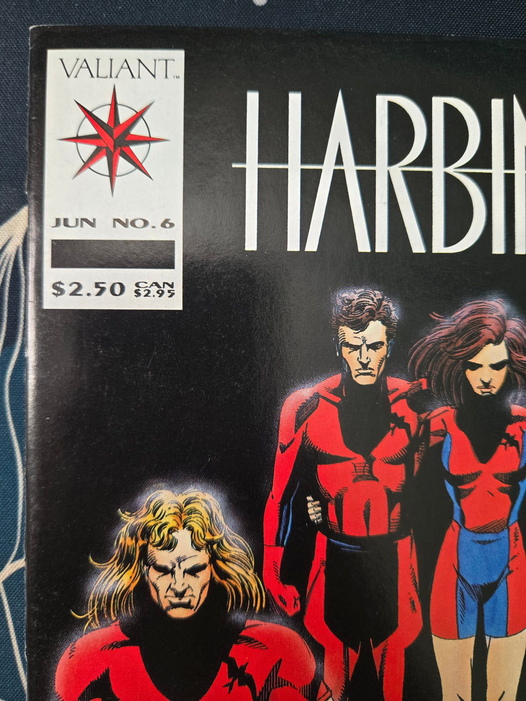 Harbinger #6 (1992) with coupon VF-