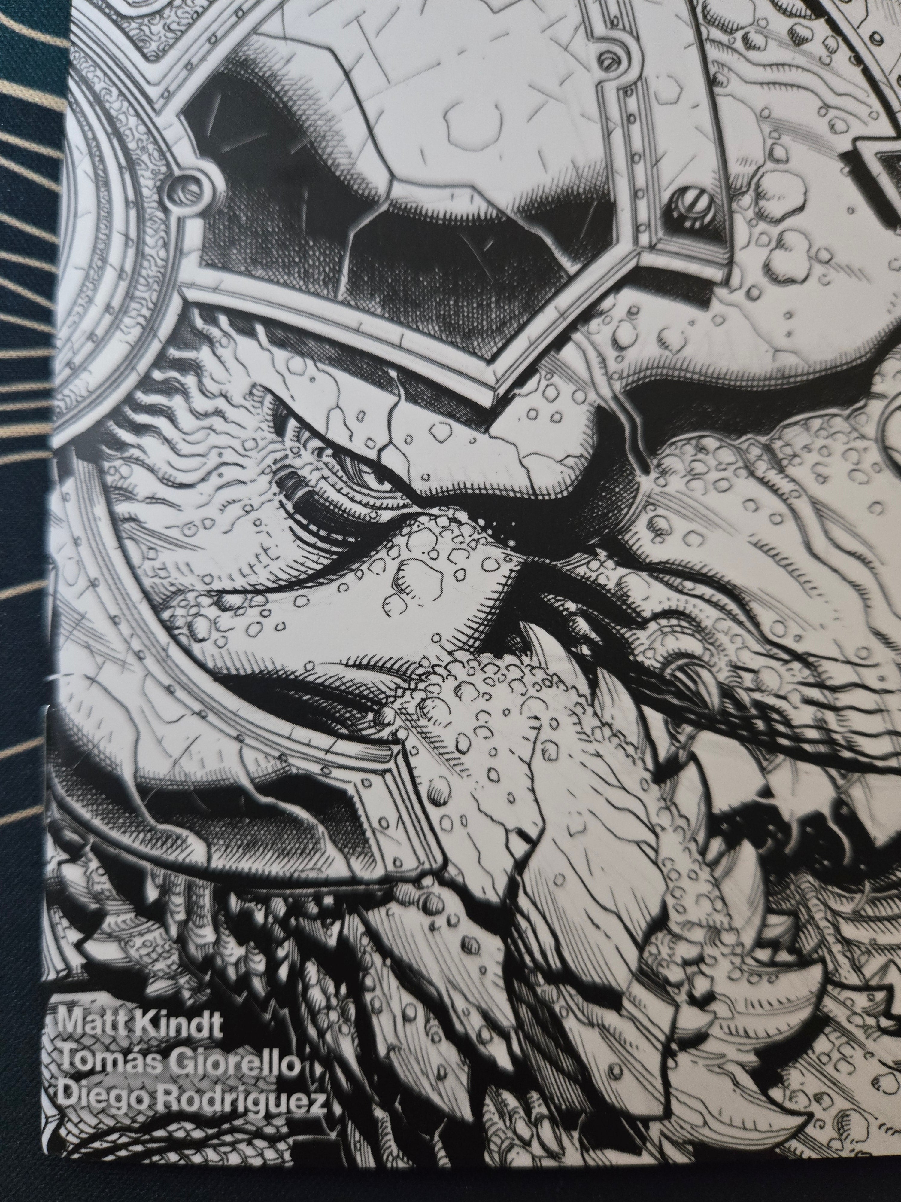 X-O Manowar #1 (2017) Collector's Paradise Black & White VARIANT (NM-) Rare