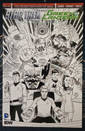 Star Trek/ Green Lantern #1 (2015) Third Print B&W NM-