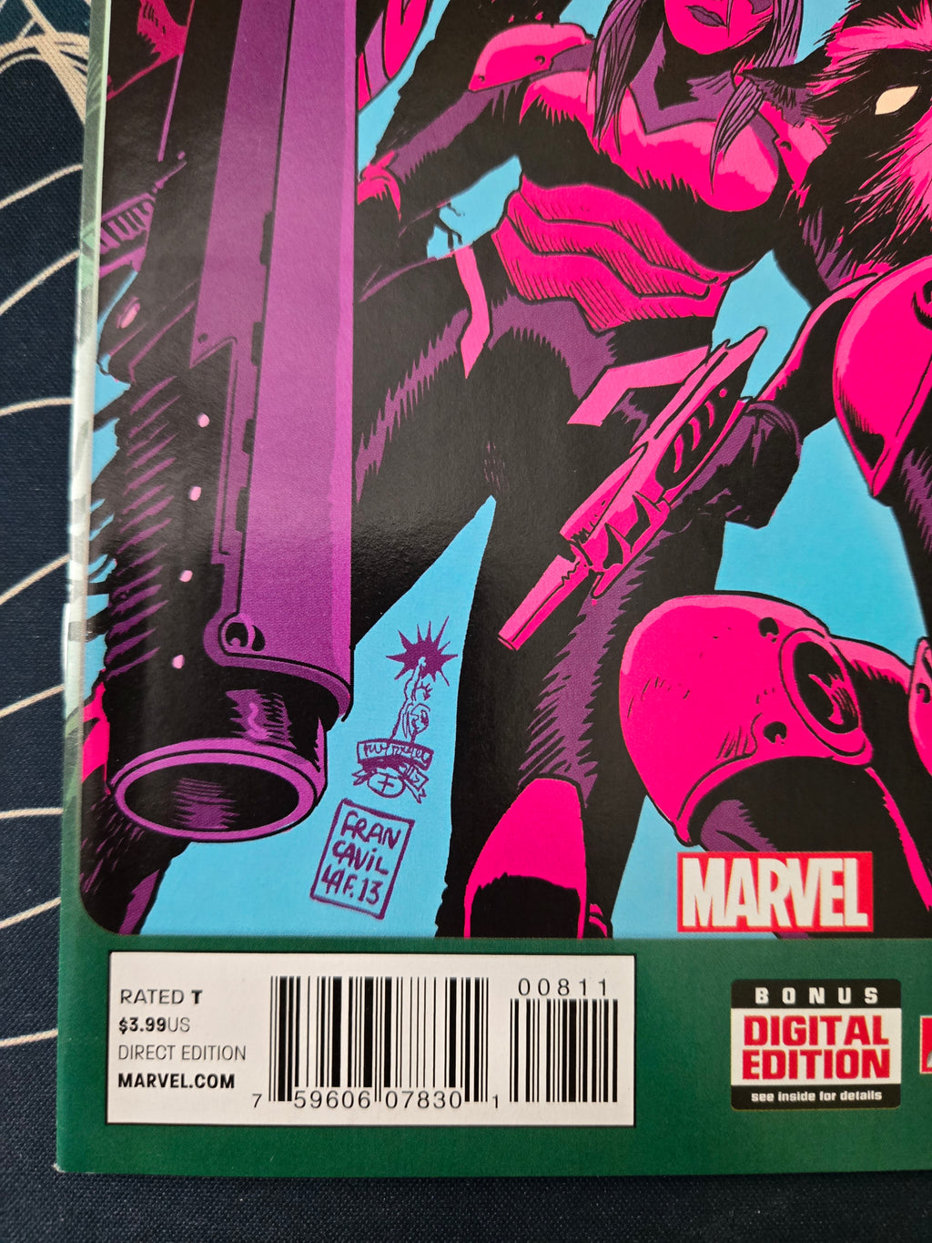 Guardians Of The Galaxy #8 (2013) cover a NM-