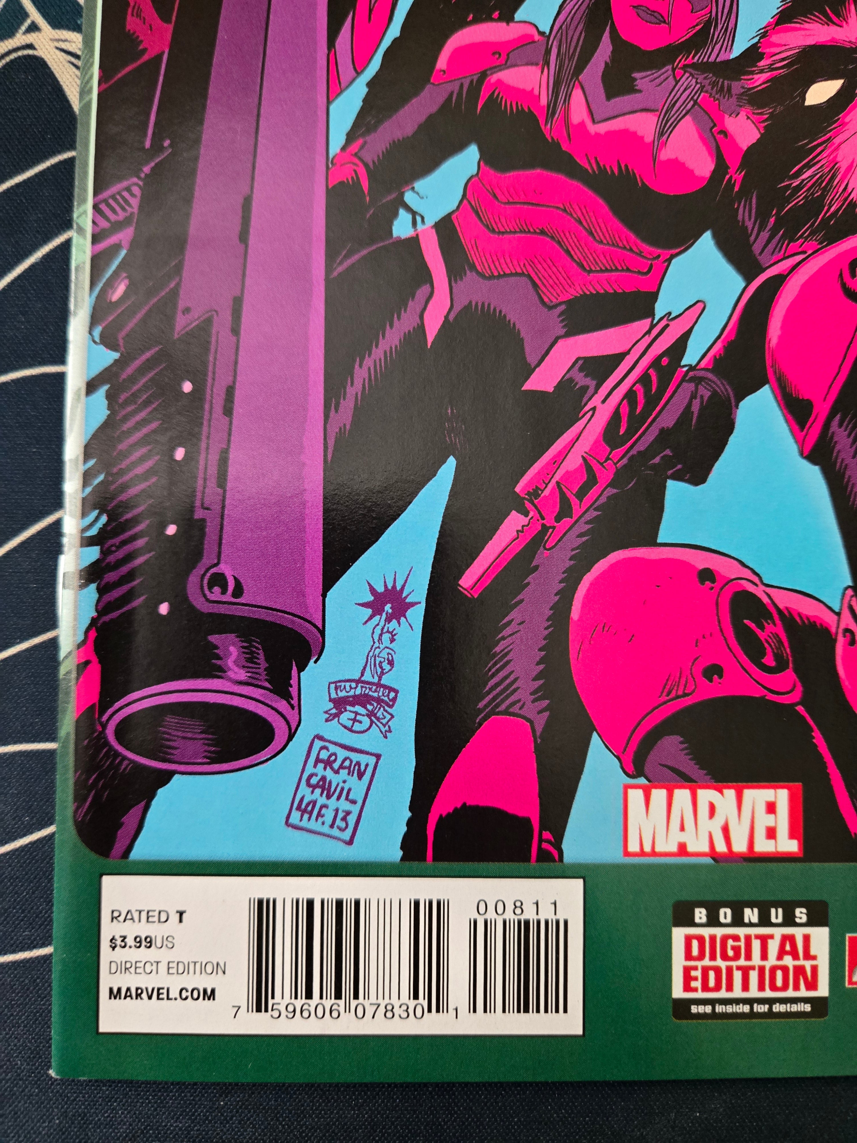 Guardians Of The Galaxy #8 (2013) cover a NM-