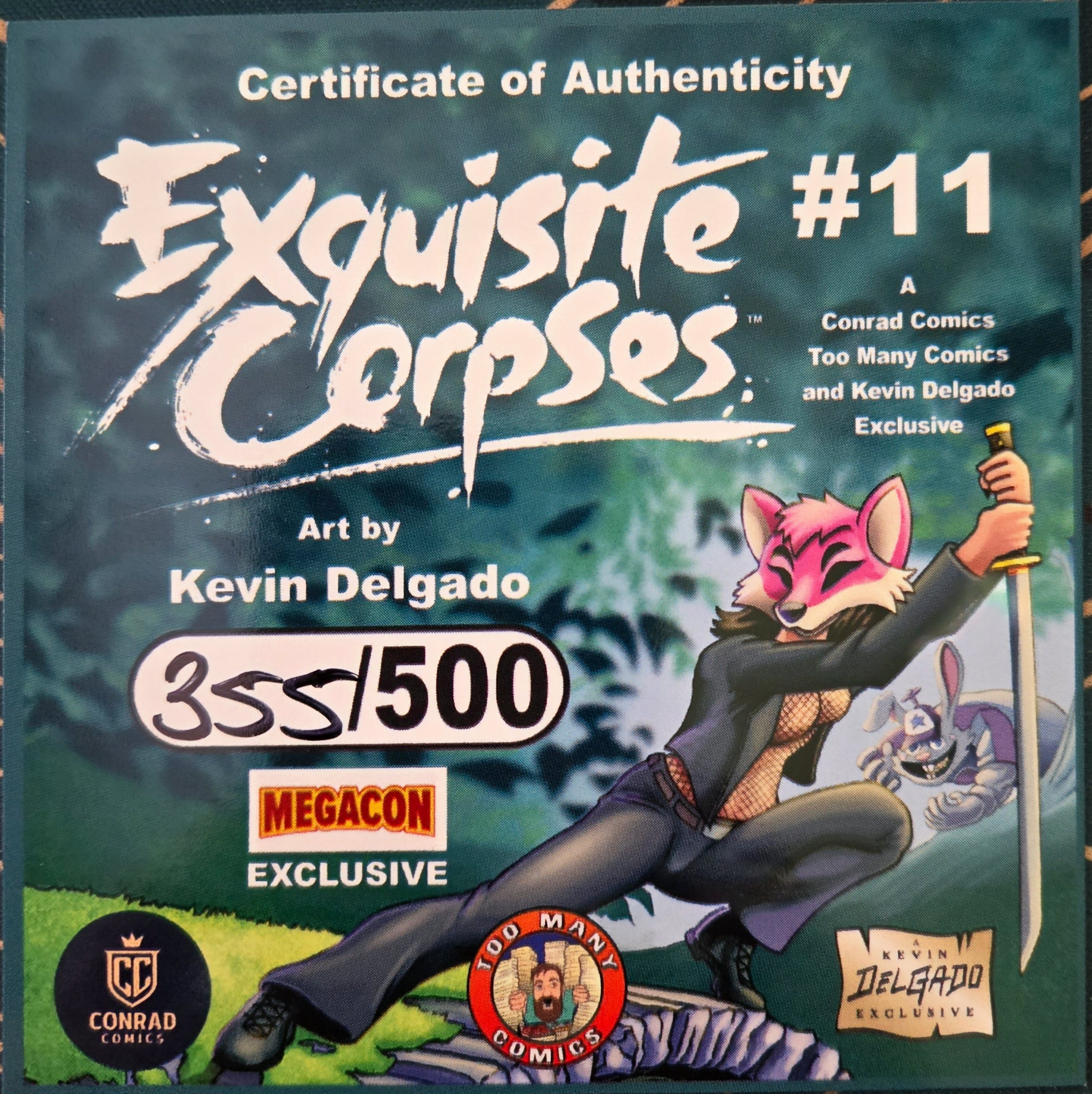 Exquisite and the Corpses #11 (2026) MegaCon Signed Exclusive (NM)
