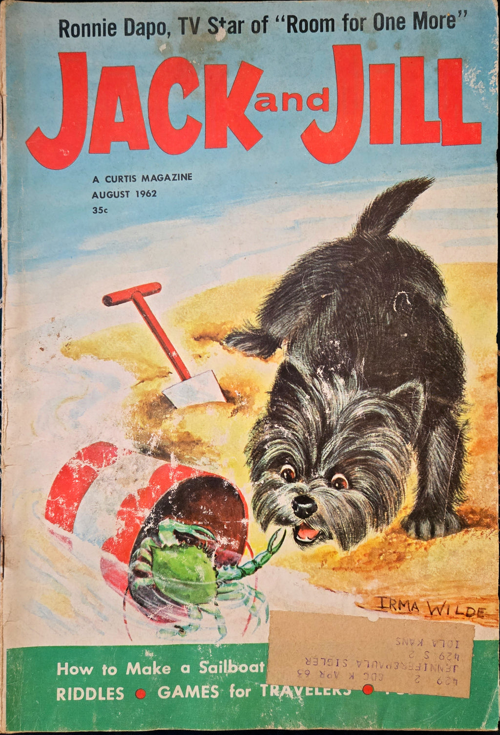 Jack and Jill Vol 24 #10 (1962) Low Grade
