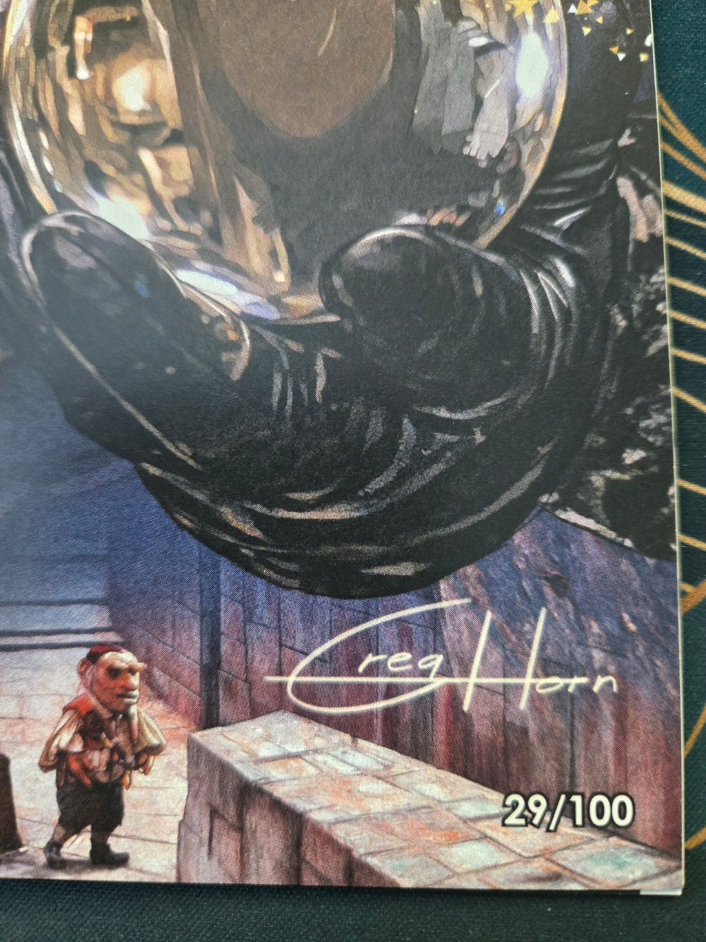 TRIBUTE: David Bowie MegaCon Virgin (2026) Greg Horn Signed (NM) 29/100