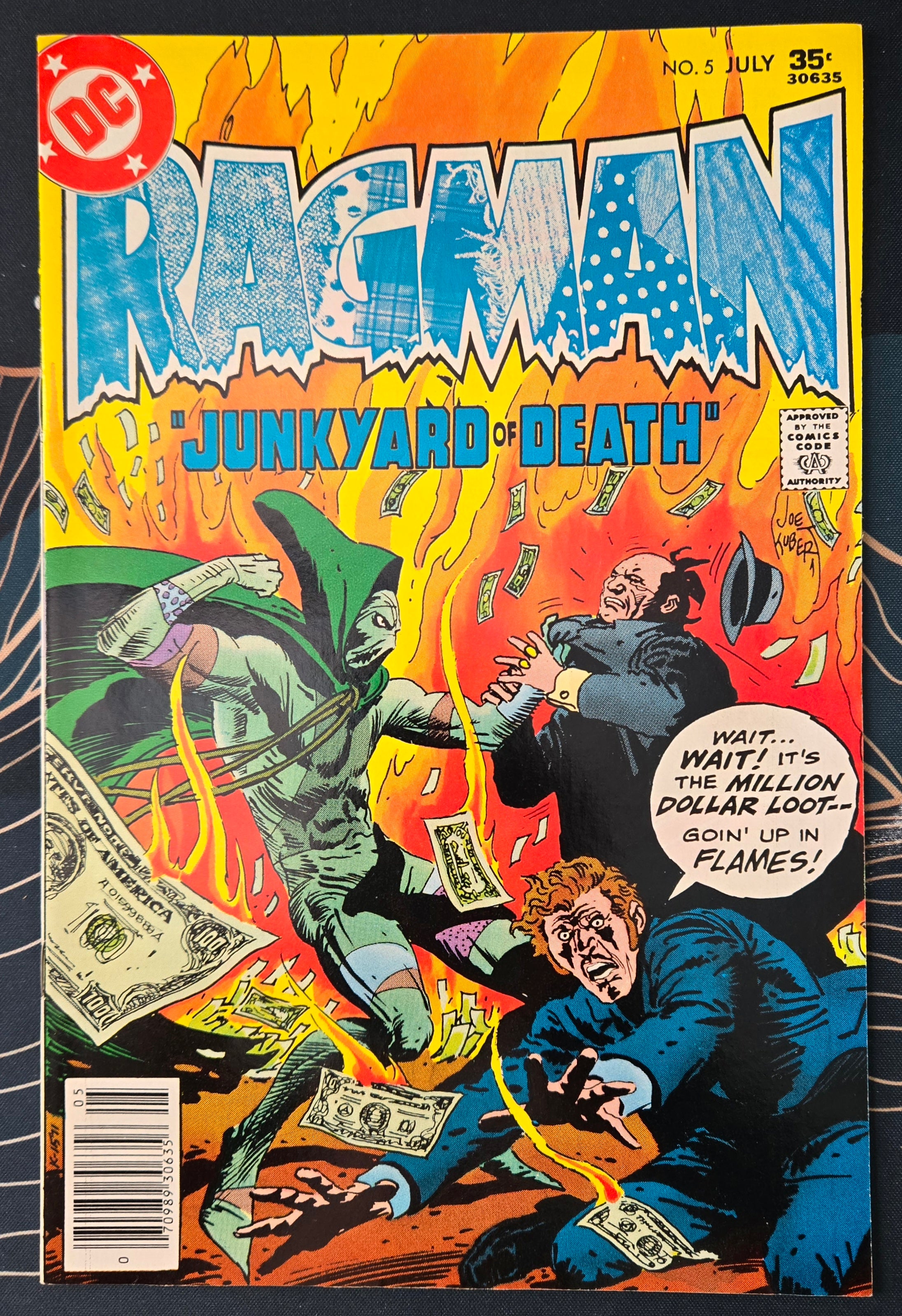 Ragman Set #1-5 (1976-1977) Joe Kubert