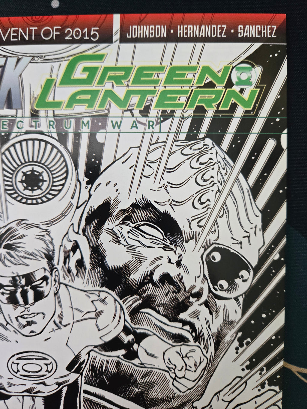 Star Trek/ Green Lantern #1 (2015) Third Print B&W NM-