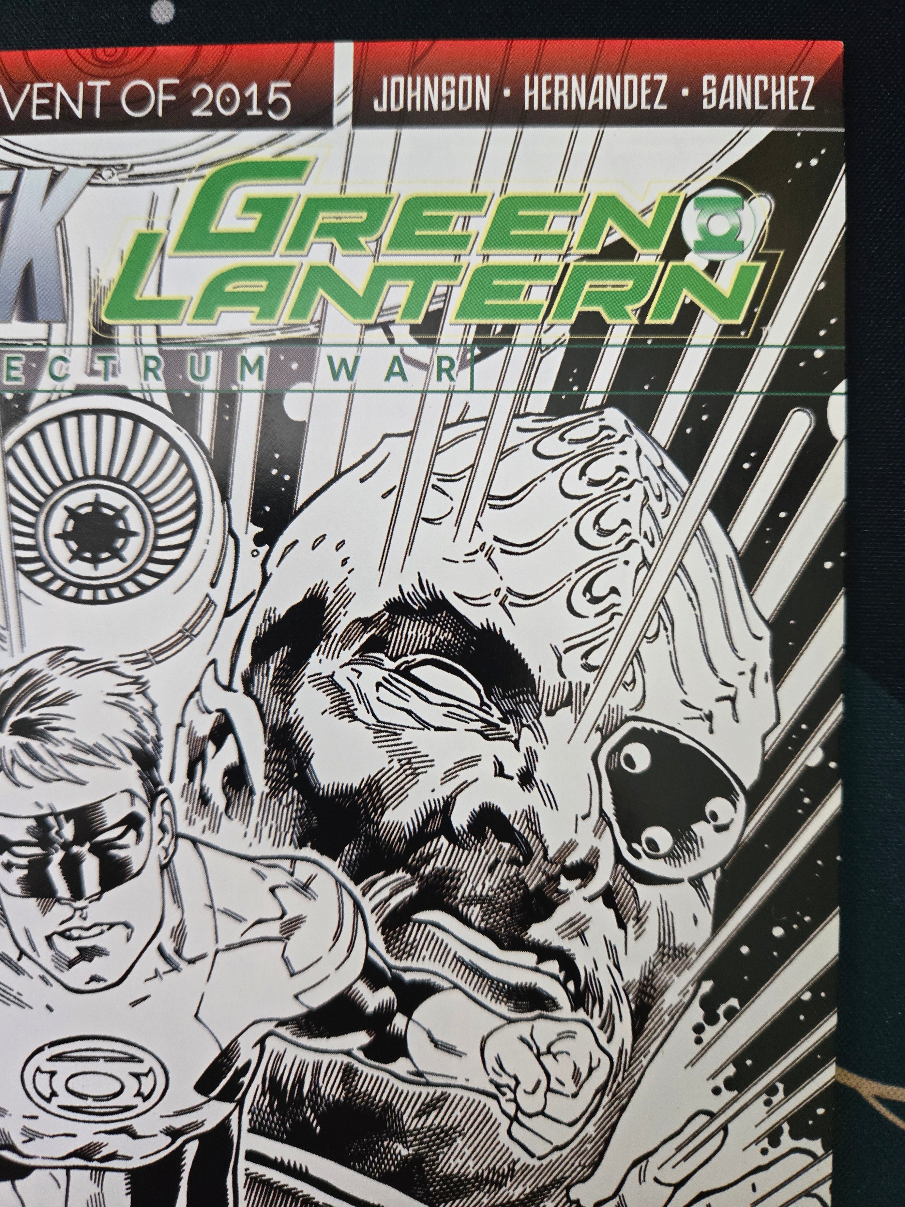 Star Trek/ Green Lantern #1 (2015) Third Print B&W NM-