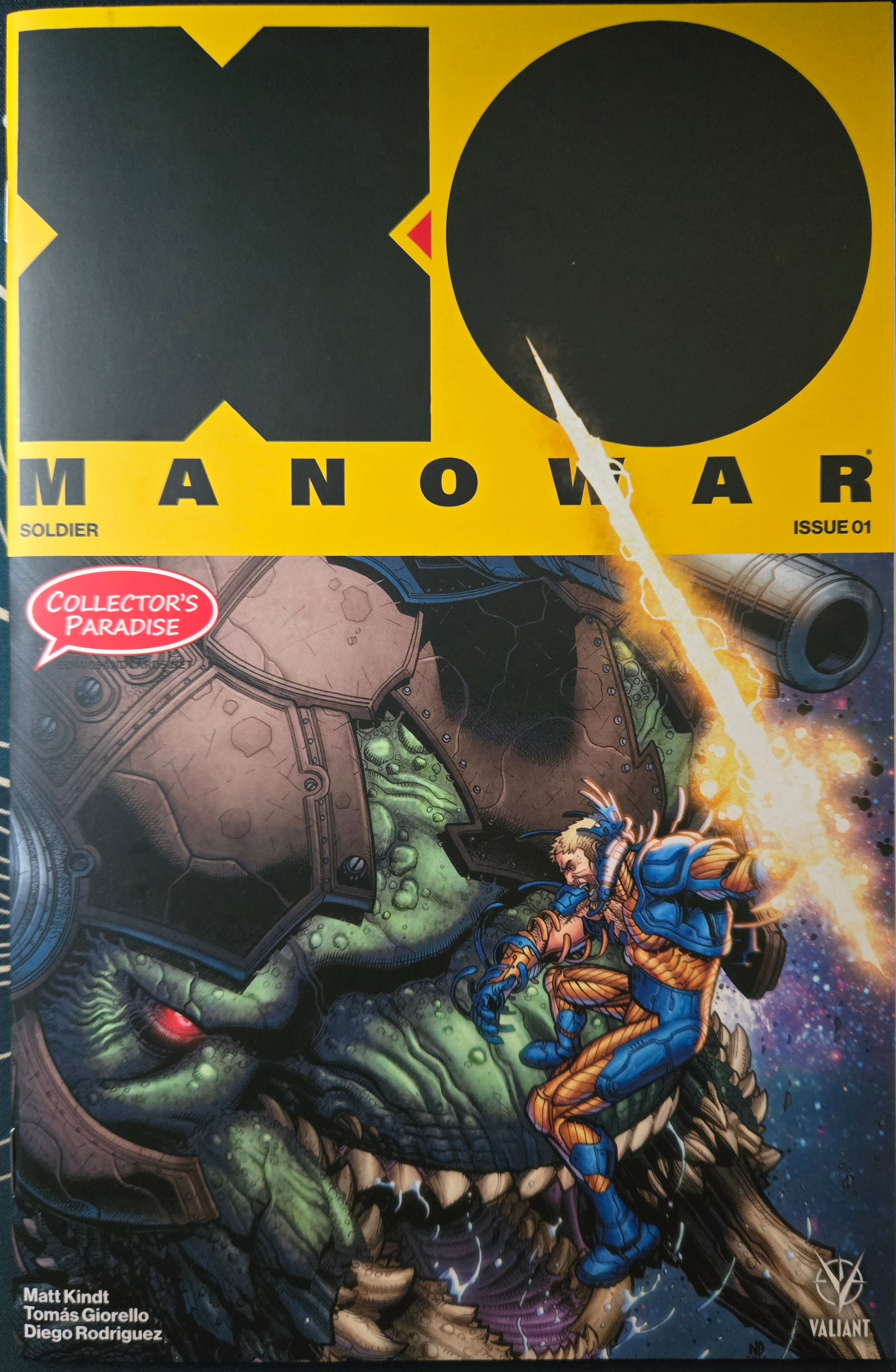 X-O Manowar #1 (2017) Collector's Paradise VARIANT (NM-)
