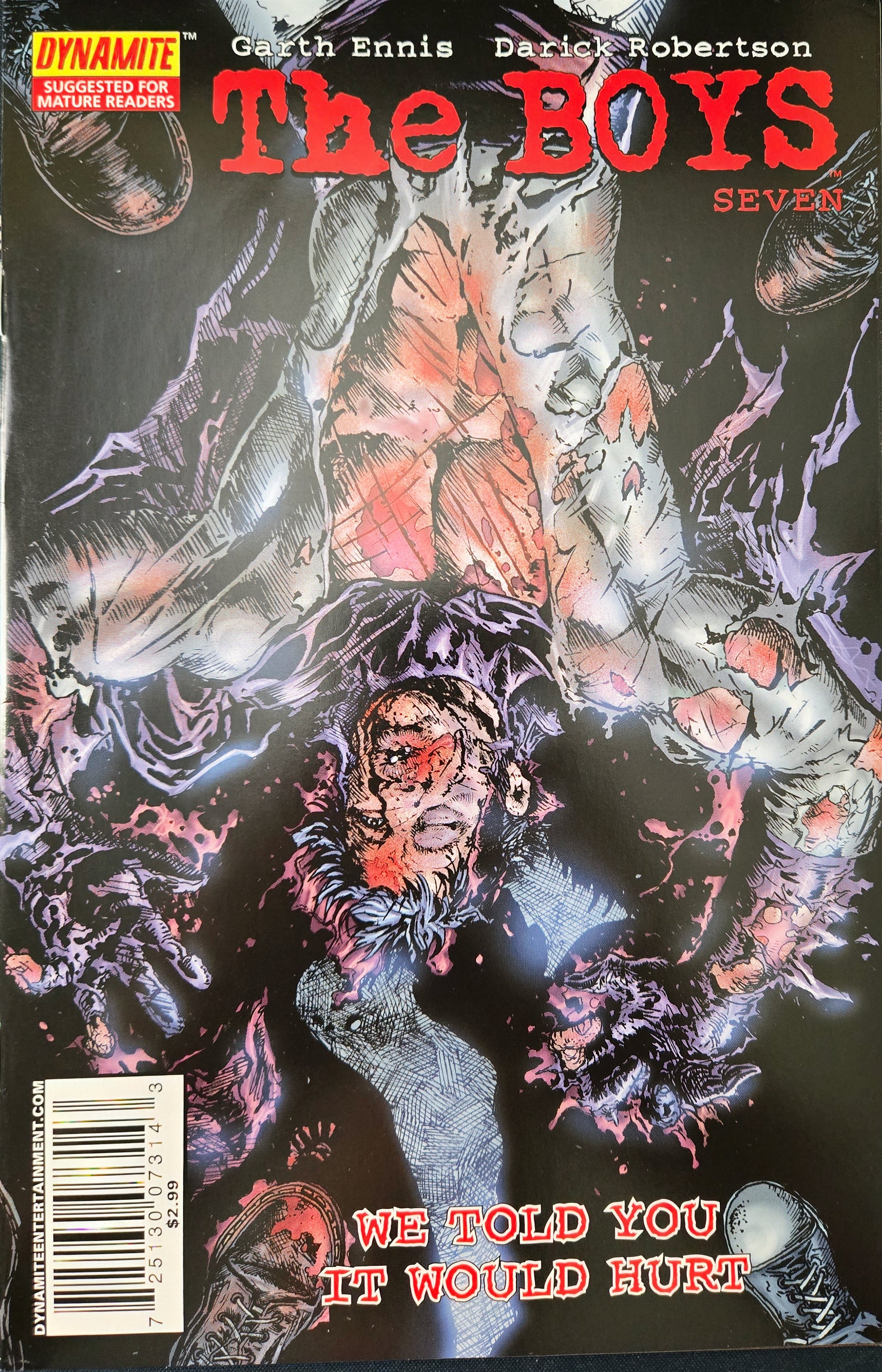 The Boys #7 (2007) 1:4 Variant (VF+)