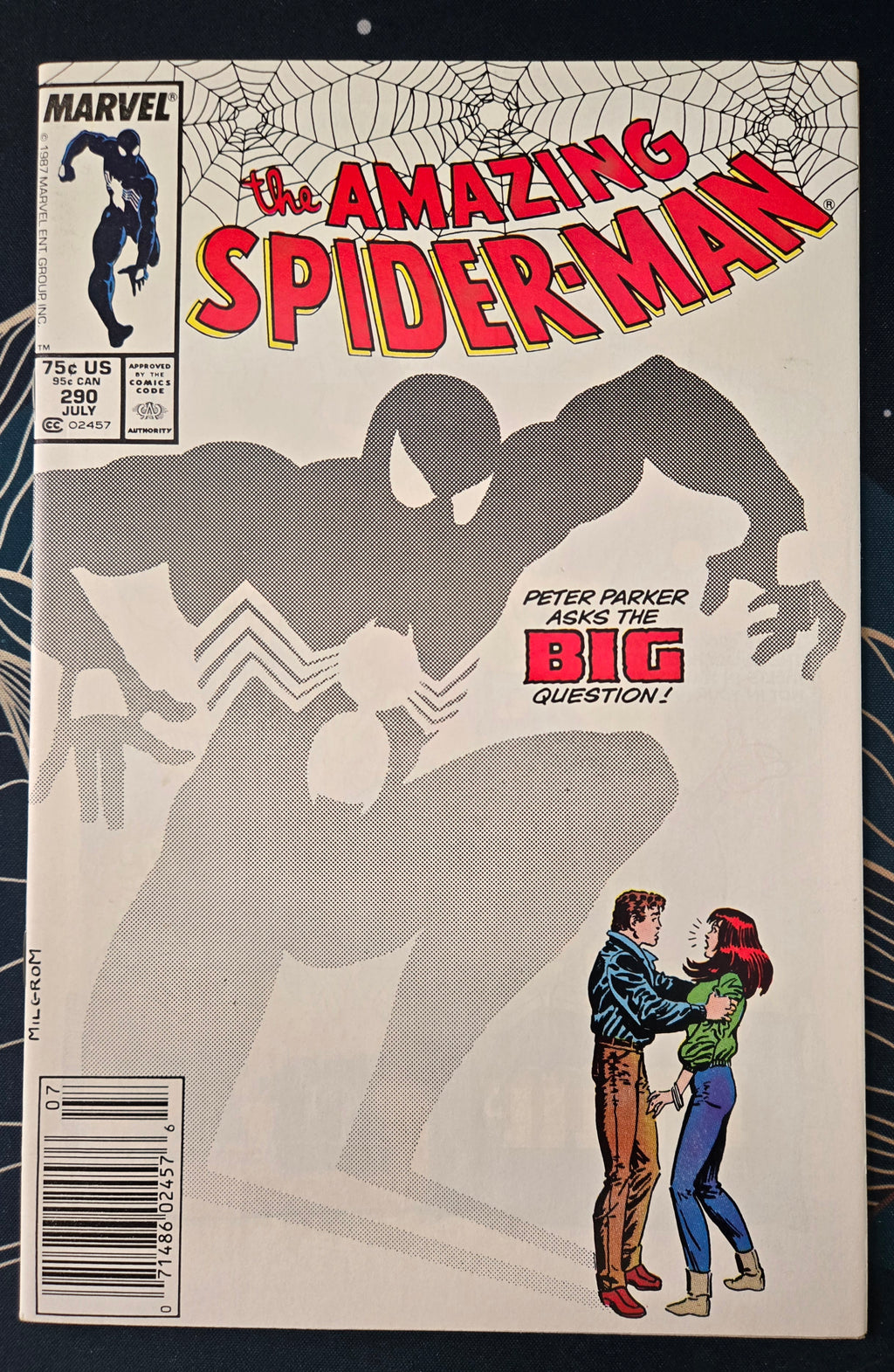 Amazing Spider-Man #290 (1987) Mark Jewelers Newsstand (VF+)