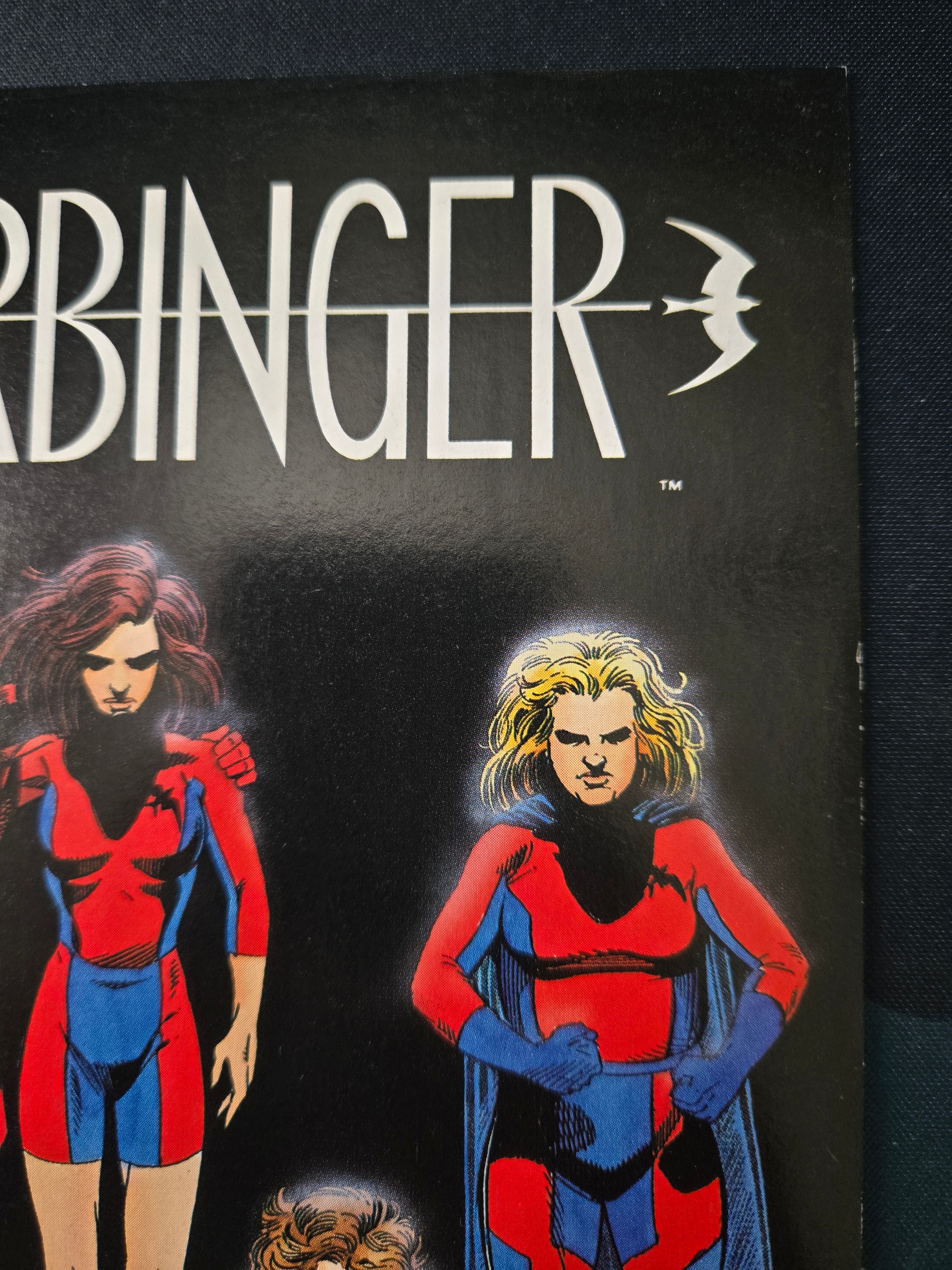 Harbinger #6 (1992) with coupon VF-
